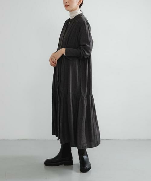 URBAN RESEARCH / アーバンリサーチ ワンピース | ギャザーティアードワンピース | 詳細14