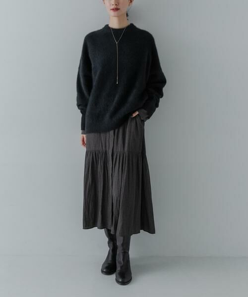 URBAN RESEARCH / アーバンリサーチ ワンピース | ギャザーティアードワンピース | 詳細17