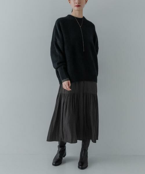 URBAN RESEARCH / アーバンリサーチ ワンピース | ギャザーティアードワンピース | 詳細18