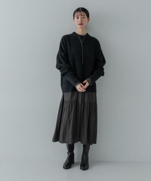 URBAN RESEARCH / アーバンリサーチ ワンピース | ギャザーティアードワンピース | 詳細19