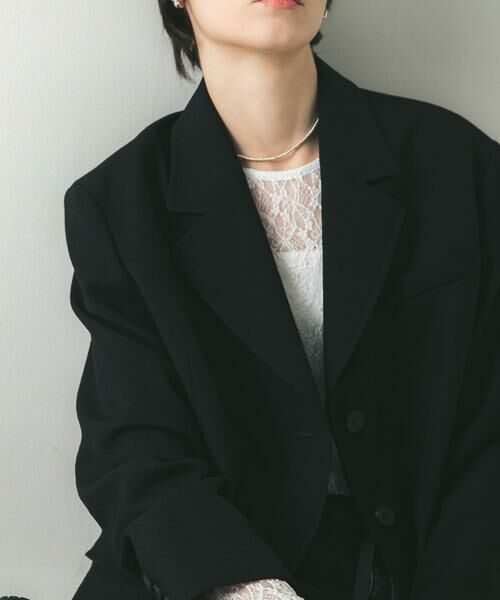 URBAN RESEARCH / アーバンリサーチ その他アウター | 強撚ウールテーラードジャケット | 詳細5