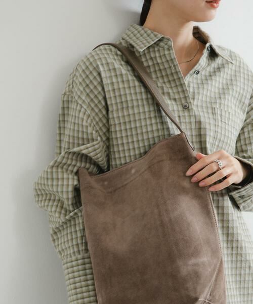 URBAN RESEARCH / アーバンリサーチ トートバッグ | ワンハンドルスウェードトートバッグ | 詳細13