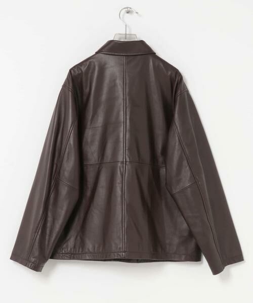 URBAN RESEARCH / アーバンリサーチ レザーブルゾン・ジャケット | 『別注』TICCA×URBAN RESEARCH　レザーカバーオール | 詳細11