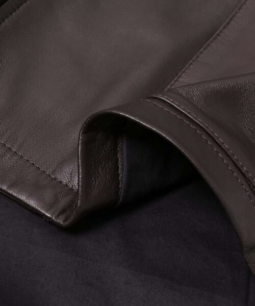 URBAN RESEARCH / アーバンリサーチ レザーブルゾン・ジャケット | 『別注』TICCA×URBAN RESEARCH　レザーカバーオール | 詳細12