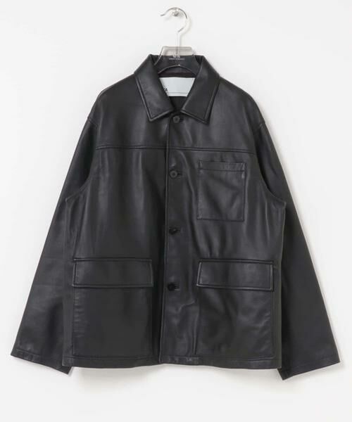 URBAN RESEARCH / アーバンリサーチ レザーブルゾン・ジャケット | 『別注』TICCA×URBAN RESEARCH　レザーカバーオール | 詳細25