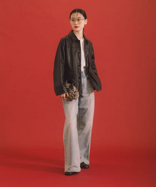 URBAN RESEARCH / アーバンリサーチ レザーブルゾン・ジャケット | 『別注』TICCA×URBAN RESEARCH　レザーカバーオール | 詳細19