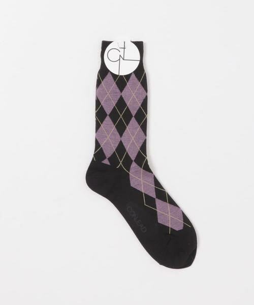 URBAN RESEARCH / アーバンリサーチ ソックス | CONLEAD　Argyle wool Short | 詳細1