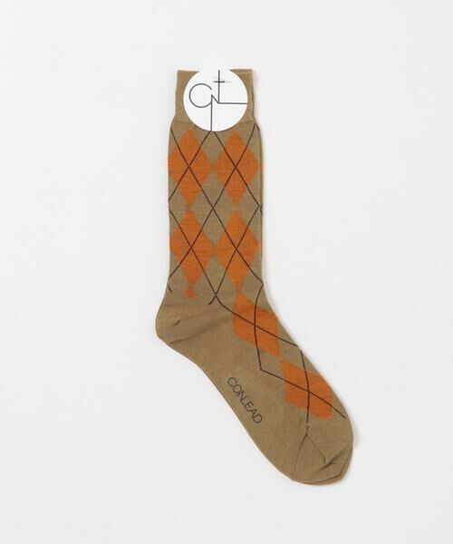 URBAN RESEARCH / アーバンリサーチ ソックス | CONLEAD　Argyle wool Short | 詳細4