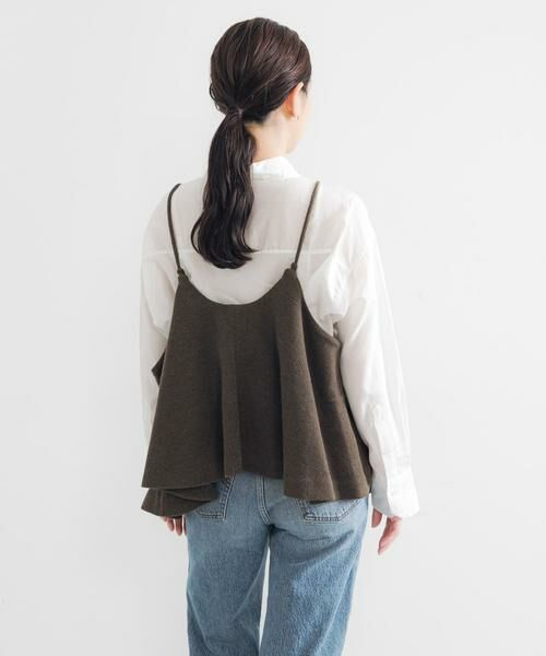 URBAN RESEARCH / アーバンリサーチ キャミソール・チューブトップ | 『別注』crinkle crinkle crinkle×URBAN RESEARCH　wool  lingerie cami | 詳細6