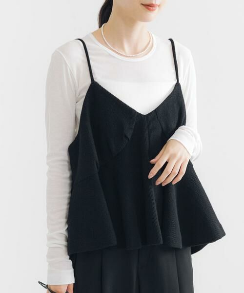 URBAN RESEARCH / アーバンリサーチ キャミソール・チューブトップ | 『別注』crinkle crinkle crinkle×URBAN RESEARCH　wool  lingerie cami | 詳細14