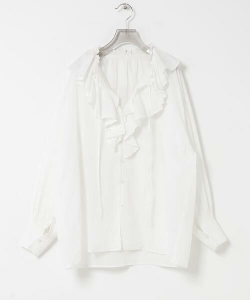 URBAN RESEARCH / アーバンリサーチ シャツ・ブラウス | 『別注』crinkle crinkle crinkle×URBAN RESEARCH　cotton ruffle blouse | 詳細5