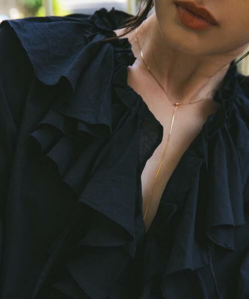 URBAN RESEARCH / アーバンリサーチ シャツ・ブラウス | 『別注』crinkle crinkle crinkle×URBAN RESEARCH　cotton ruffle blouse | 詳細11