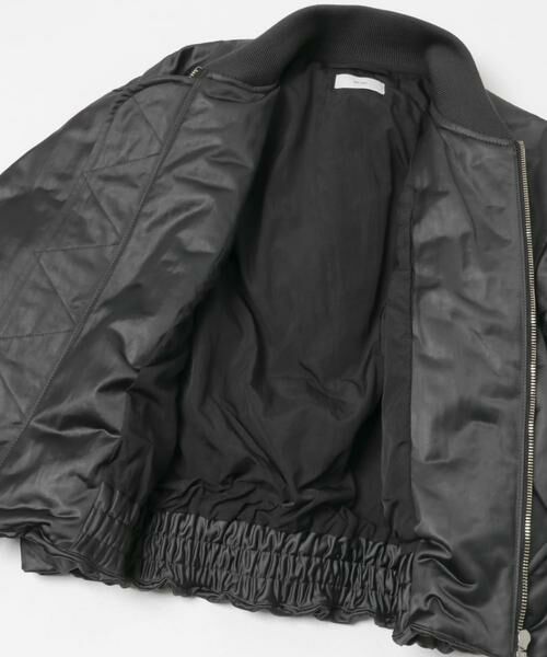 URBAN RESEARCH / アーバンリサーチ ミリタリージャケット・コート | ATON　COWHIDE NYLON SHORT MA-1 | 詳細3