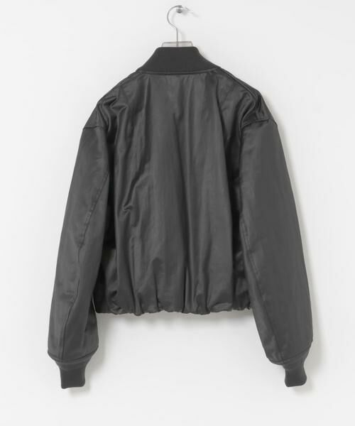 URBAN RESEARCH / アーバンリサーチ ミリタリージャケット・コート | ATON　COWHIDE NYLON SHORT MA-1 | 詳細5