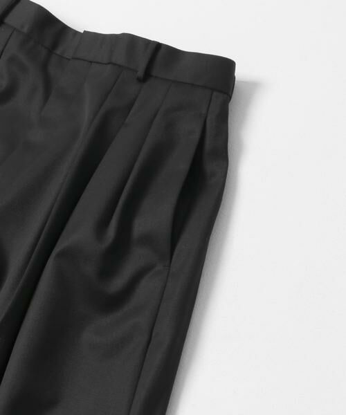 URBAN RESEARCH / アーバンリサーチ その他パンツ | ATON　COMPACT WOOL TUCKED W PANTS | 詳細3