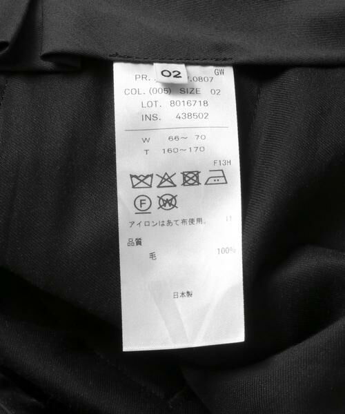 URBAN RESEARCH / アーバンリサーチ その他パンツ | ATON　COMPACT WOOL TUCKED W PANTS | 詳細7