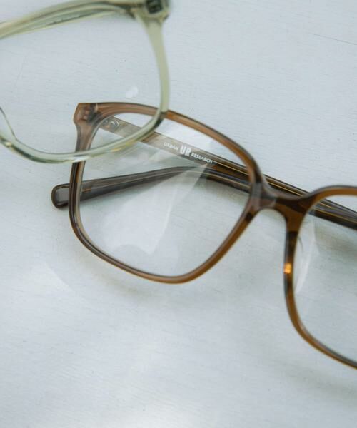 URBAN RESEARCH × KANEKO OPTICAL サングラス 別注』KANEKO OPTICAL×URBAN RESEARCH スクエアクリアUVレンズ