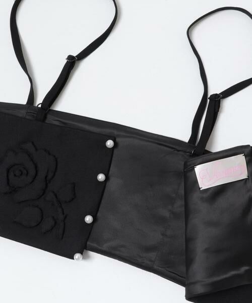 URBAN RESEARCH / アーバンリサーチ その他トップス | VIVIANO　Flower Applique Bustier | 詳細3