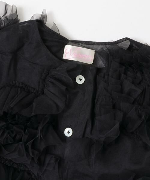 URBAN RESEARCH / アーバンリサーチ カーディガン・ボレロ | VIVIANO　Flower Tulle Cardigan | 詳細4