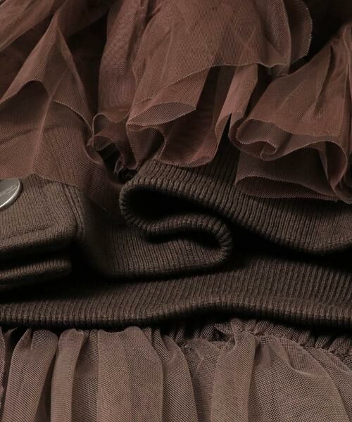 URBAN RESEARCH / アーバンリサーチ カーディガン・ボレロ | VIVIANO　Tulle Jersey Cardigan | 詳細5