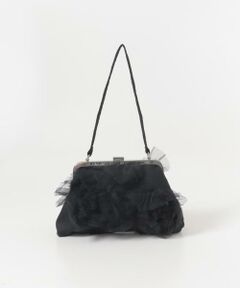 URBAN RESEARCH / アーバンリサーチ ハンドバッグ | VIVIANO　Tulle Ruffle Hand Bag