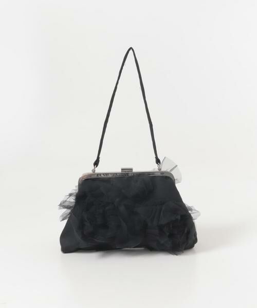URBAN RESEARCH / アーバンリサーチ ハンドバッグ | VIVIANO　Tulle Ruffle Hand Bag | 詳細1