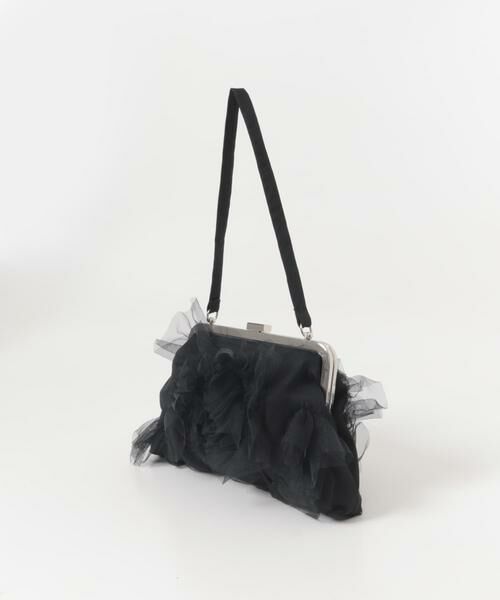 URBAN RESEARCH / アーバンリサーチ ハンドバッグ | VIVIANO　Tulle Ruffle Hand Bag | 詳細2