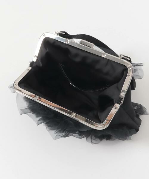 URBAN RESEARCH / アーバンリサーチ ハンドバッグ | VIVIANO　Tulle Ruffle Hand Bag | 詳細4