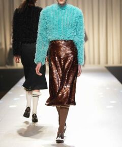 URBAN RESEARCH / アーバンリサーチ スカート | VIVIANO　Tulle Layered Sequins SKIRT