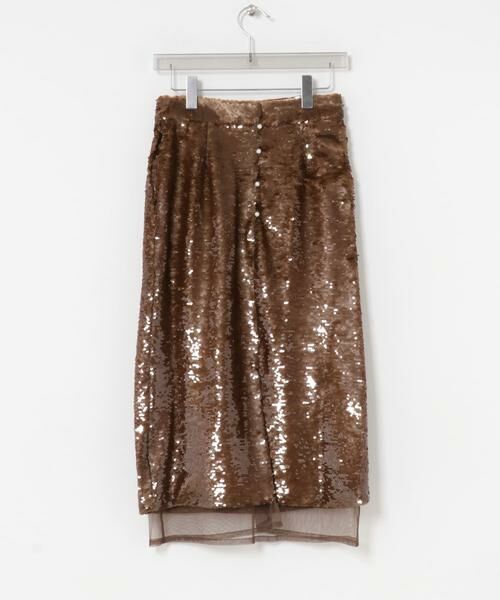 URBAN RESEARCH / アーバンリサーチ スカート | VIVIANO　Tulle Layered Sequins SKIRT | 詳細3
