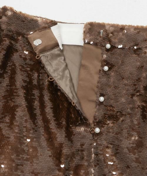 URBAN RESEARCH / アーバンリサーチ スカート | VIVIANO　Tulle Layered Sequins SKIRT | 詳細5