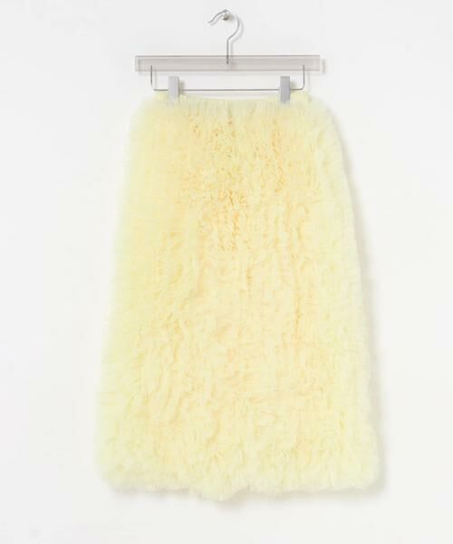 URBAN RESEARCH / アーバンリサーチ スカート | VIVIANO　Ruffle Tulle Midi SKIRT | 詳細1