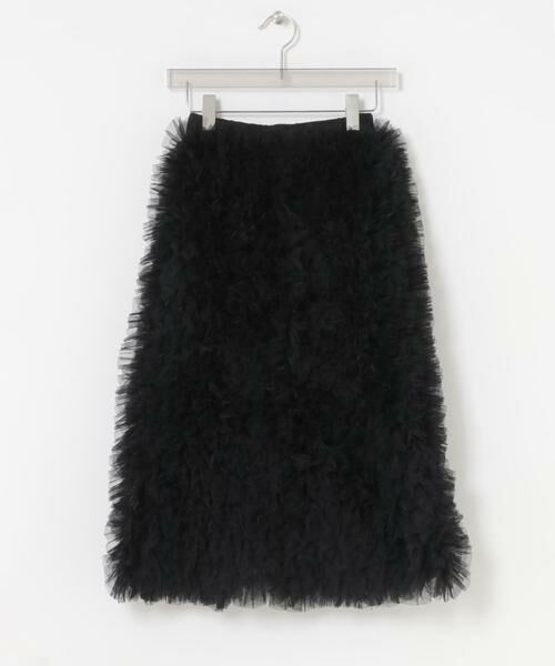 URBAN RESEARCH / アーバンリサーチ スカート | VIVIANO　Ruffle Tulle Midi SKIRT | 詳細3