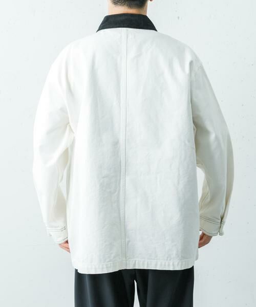 URBAN RESEARCH / アーバンリサーチ Gジャン・デニムジャケット | A.D.A.N　DUCK 2TONE CHORE COAT | 詳細3