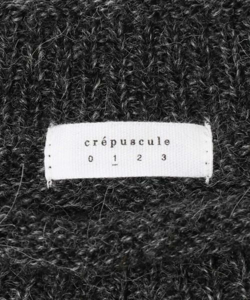 URBAN RESEARCH / アーバンリサーチ ニット・セーター | crepuscule　W/G Alpaca Pullover | 詳細6