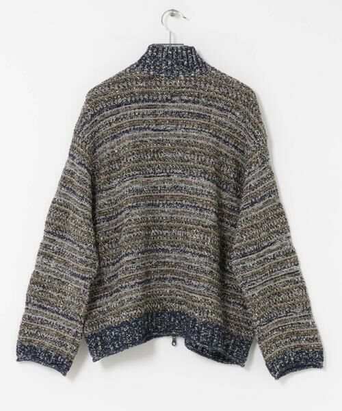 URBAN RESEARCH / アーバンリサーチ ニット・セーター | crepuscule　Multi Border Mix Drivers | 詳細7