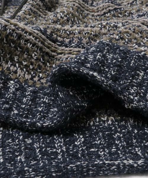 URBAN RESEARCH / アーバンリサーチ ニット・セーター | crepuscule　Multi Border Mix Drivers | 詳細8