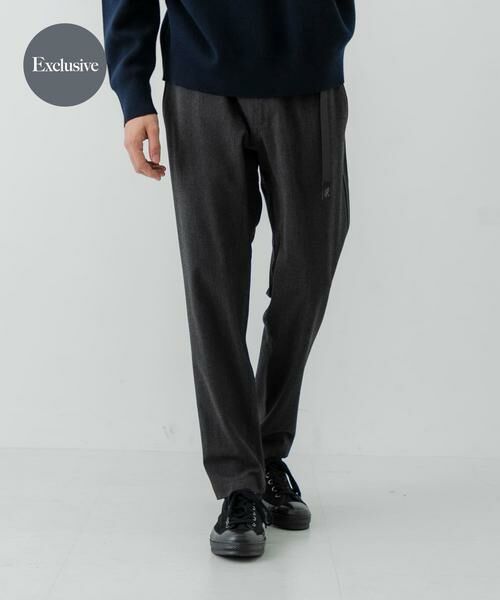 URBAN RESEARCH/アーバンリサーチ 『別注』Gramicci WASHABLE WOOLLY PANTS チャコールグレー L URBAN RESEARCH/アーバンリサーチ 『別注』Gramicci WASHABLE WOOLLY PANTS チャコールグレー L