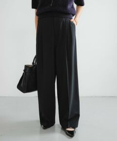 URBAN RESEARCH / アーバンリサーチ その他パンツ | ウールブレンドワイドストレートパンツ