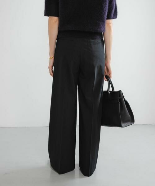 URBAN RESEARCH / アーバンリサーチ その他パンツ | ウールブレンドワイドストレートパンツ | 詳細1