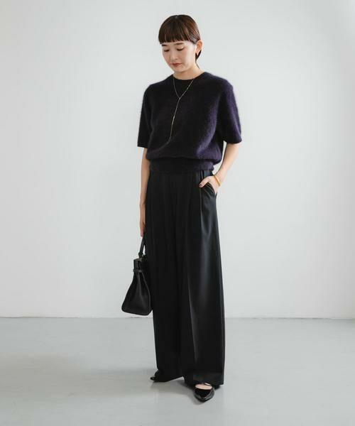 URBAN RESEARCH / アーバンリサーチ その他パンツ | ウールブレンドワイドストレートパンツ | 詳細3