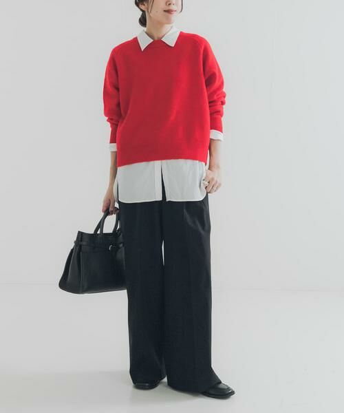 URBAN RESEARCH / アーバンリサーチ その他パンツ | ウールブレンドワイドストレートパンツ | 詳細5