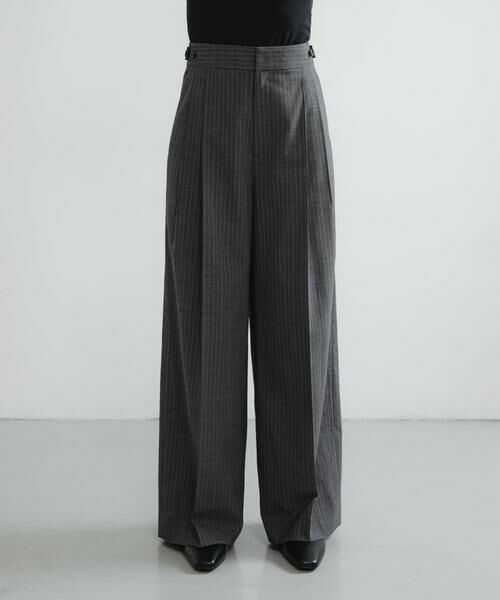 URBAN RESEARCH / アーバンリサーチ その他パンツ | ウールブレンドワイドストレートパンツ | 詳細14
