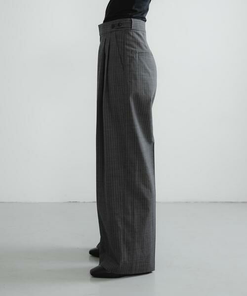 URBAN RESEARCH / アーバンリサーチ その他パンツ | ウールブレンドワイドストレートパンツ | 詳細16