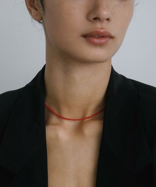 URBAN RESEARCH / アーバンリサーチ ネックレス・ペンダント・チョーカー | decor『デコール』　Cut beads necklace | 詳細1