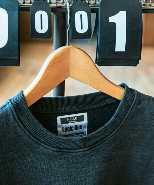 URBAN RESEARCH / アーバンリサーチ スウェット | LOGIC ONE PIGMENT SWEAT | 詳細10