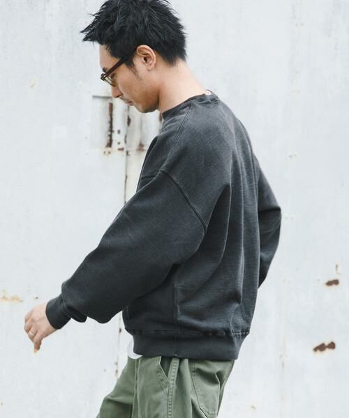 URBAN RESEARCH / アーバンリサーチ スウェット | LOGIC ONE PIGMENT SWEAT | 詳細18