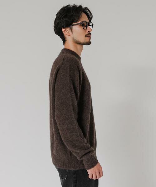 URBAN RESEARCH / アーバンリサーチ ニット・セーター | FOX CASHMERE CREW-NECK KNIT | 詳細14