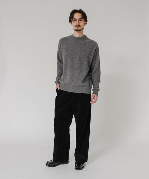 URBAN RESEARCH / アーバンリサーチ ニット・セーター | FOX CASHMERE CREW-NECK KNIT | 詳細25