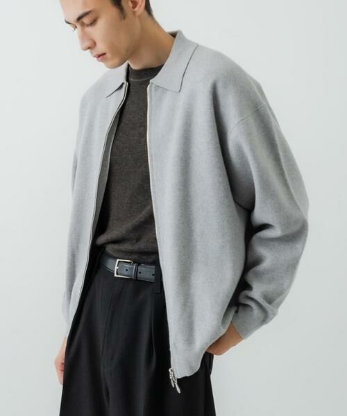 URBAN RESEARCH / アーバンリサーチ カーディガン・ボレロ | 綿カシミヤZIPカーディガン | 詳細12